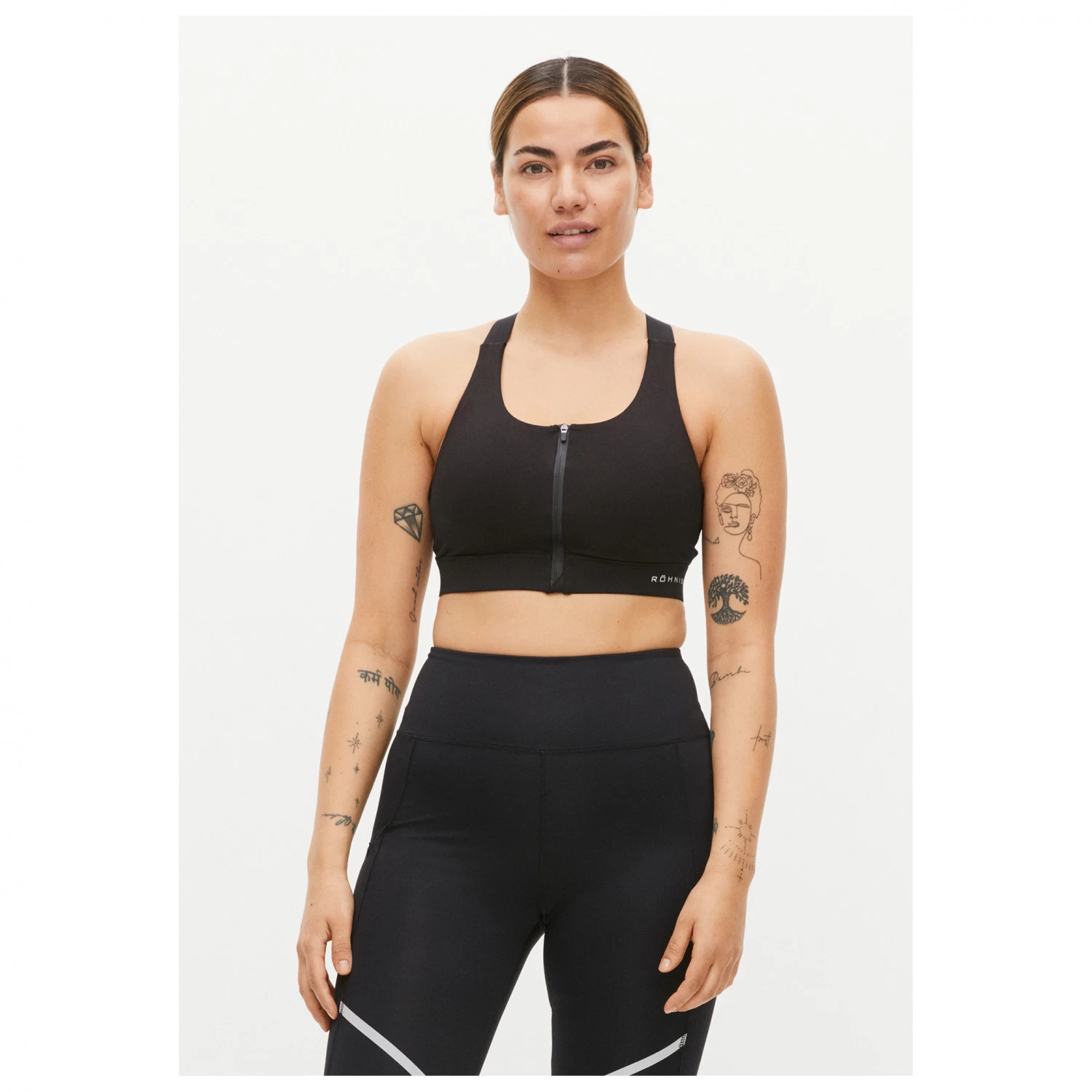 Röhnisch - Women's Zip Up Sportsbra - Sports bra Röhnisch - Women's Zip Up Sportsbra - Sports Bra -Bergfreunde Shop roehnisch womens zip up sportsbra sports bra detail 2