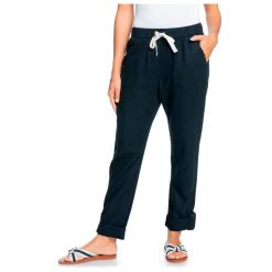 Roxy - Women's On The Seashore Linen Cargo Trousers - Casual Trousers -Bergfreunde Shop roxy womens on the seashore linen cargo trousers casual trousers 2