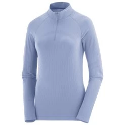 Salomon - Women's Essential Seamless Halfzip Base - Synthetic Base Layer