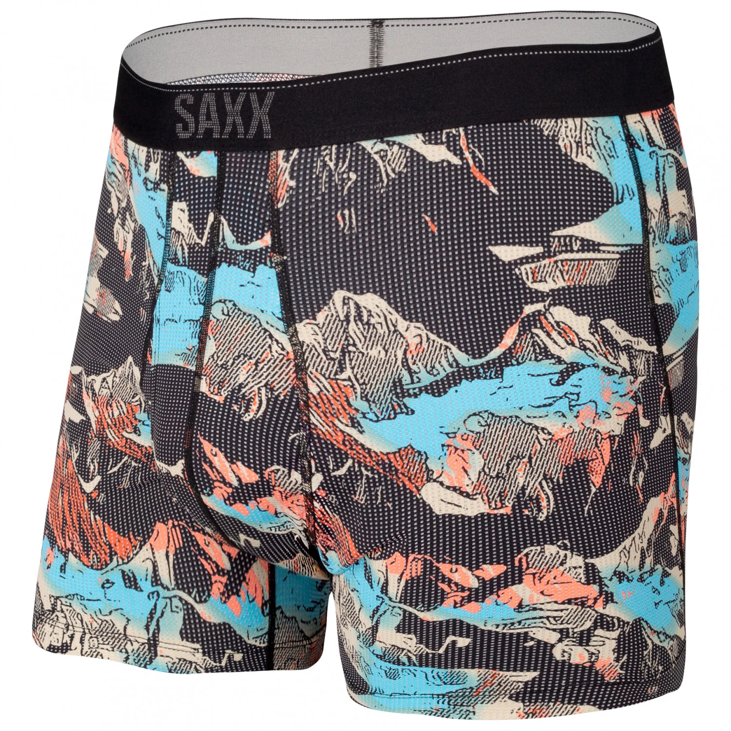 Saxx - Quest 2.0 Boxer Fly - Synthetic base layer Saxx - Quest 2.0 Boxer Fly - Synthetic Base Layer -Bergfreunde Shop saxx quest 20 boxer fly synthetic base layer 1