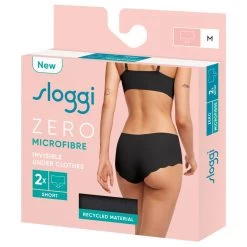 Sloggi - Women's Zero Microfibre 2.0 Short 2-Pack - Everyday Base Layer 4 Sloggi - Women's Zero Microfibre 2.0 Short 2-Pack - Everyday Base Layer -Bergfreunde Shop sloggi womens zero microfibre 20 short 2 pack everyday base layer detail 3
