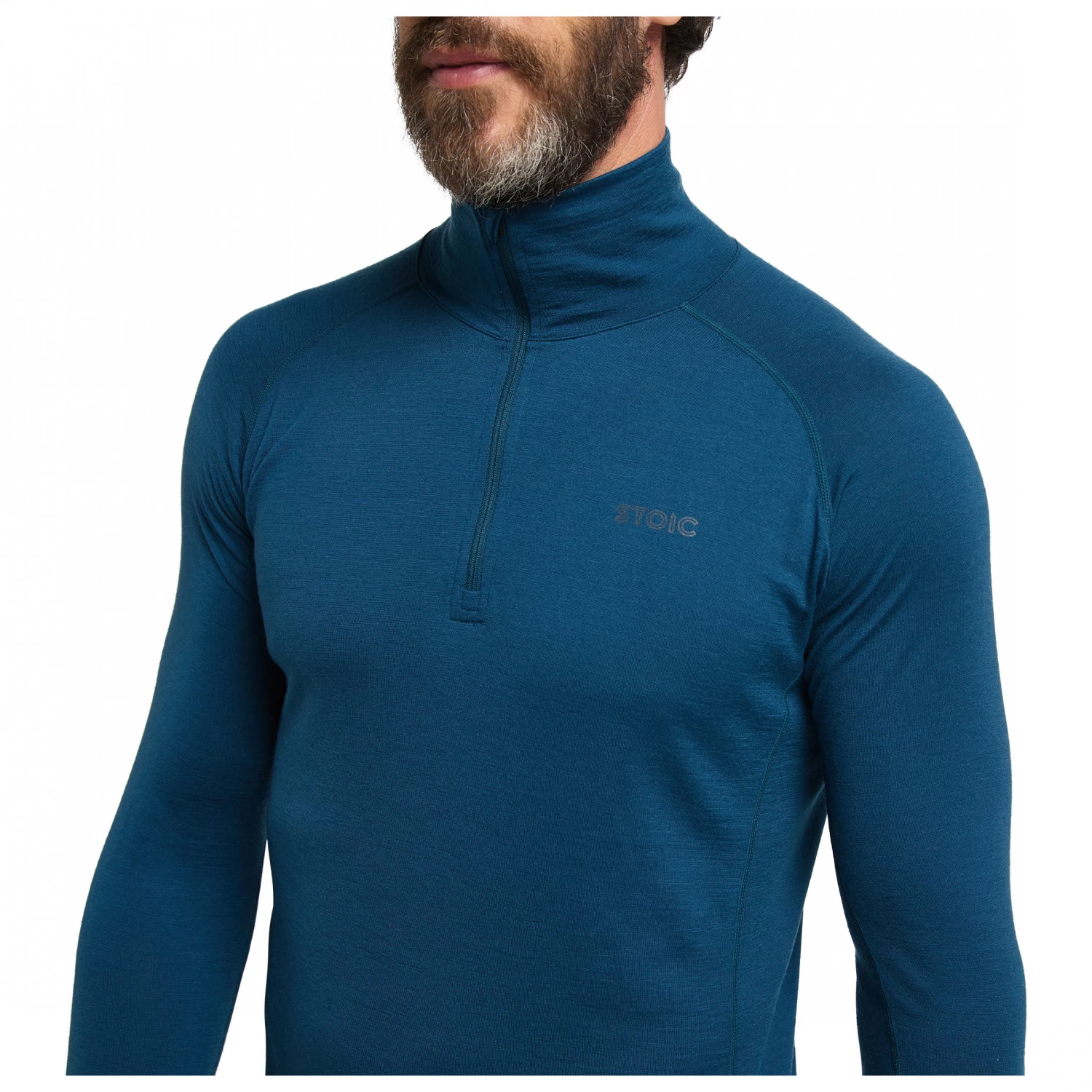 Stoic - Merino180 BjoernenSt. Half Zip - Merino base layer Stoic - Merino180 BjoernenSt. Half Zip - Merino Base Layer -Bergfreunde Shop stoic merino180 bjoernenst half zip merino base layer detail 6