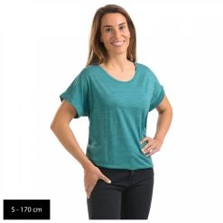 Stoic - Women's Merino150 MMXX. T-Shirt Loose - Merino Shirt -Bergfreunde Shop stoic womens merino150 mmxx t shirt loose merino shirt detail 10