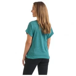 Stoic - Women's Merino150 MMXX. T-Shirt Loose - Merino Shirt -Bergfreunde Shop stoic womens merino150 mmxx t shirt loose merino shirt detail 12