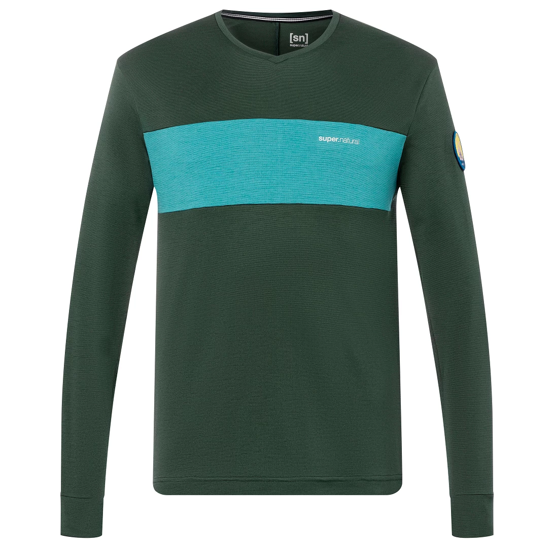 super.natural - Gravier L/S - Cycling jersey Super.natural - Gravier L/S - Cycling Jersey -Bergfreunde Shop supernatural gravier l s cycling jersey 1