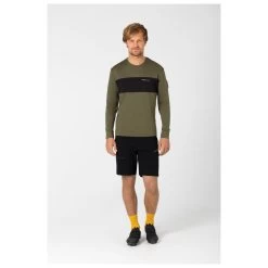 Super.natural - Gravier L/S - Cycling Jersey 4 Super.natural - Gravier L/S - Cycling Jersey -Bergfreunde Shop supernatural gravier l s cycling jersey detail 3