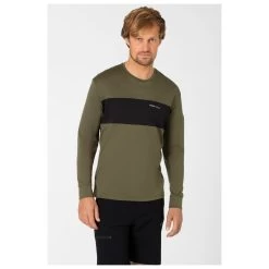 Super.natural - Gravier L/S - Cycling Jersey 5 Super.natural - Gravier L/S - Cycling Jersey -Bergfreunde Shop supernatural gravier l s cycling jersey detail 4