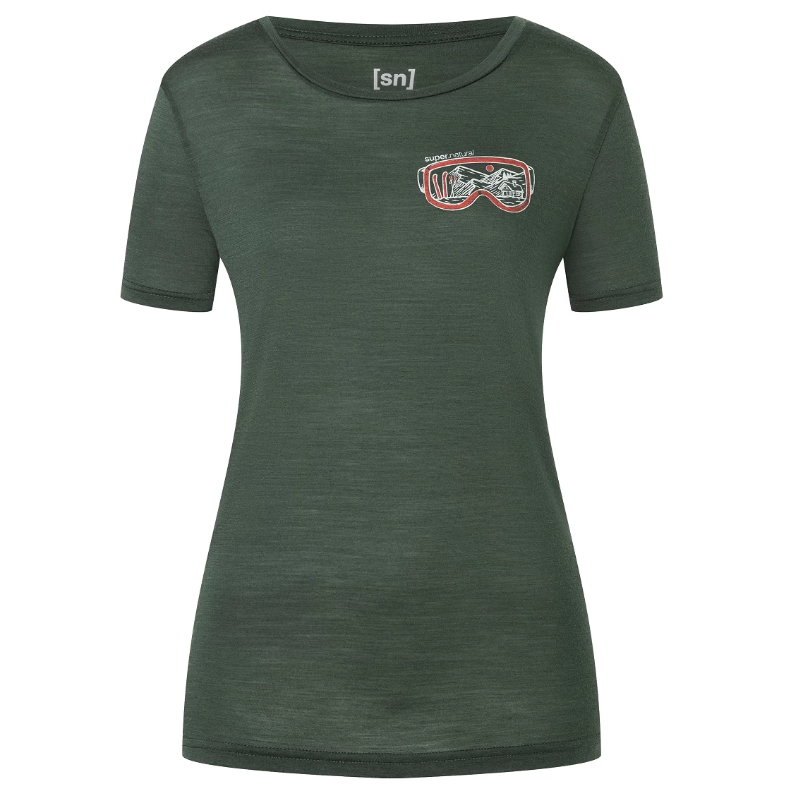 super.natural - Women's Goggle Tee - Merino shirt Super.natural - Women's Goggle Tee - Merino Shirt -Bergfreunde Shop supernatural womens goggle tee merino shirt