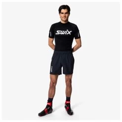 Swix - Roadline Light Shorts - Running Shorts 5 Swix - Roadline Light Shorts - Running Shorts -Bergfreunde Shop swix roadline light shorts running shorts detail 4