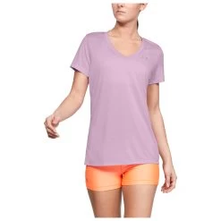 Under Armour - Women's Tech S/SV - T-shirt 4 Under Armour - Women's Tech S/SV - T-shirt -Bergfreunde Shop under armour womens tech s sv t shirt detail 3