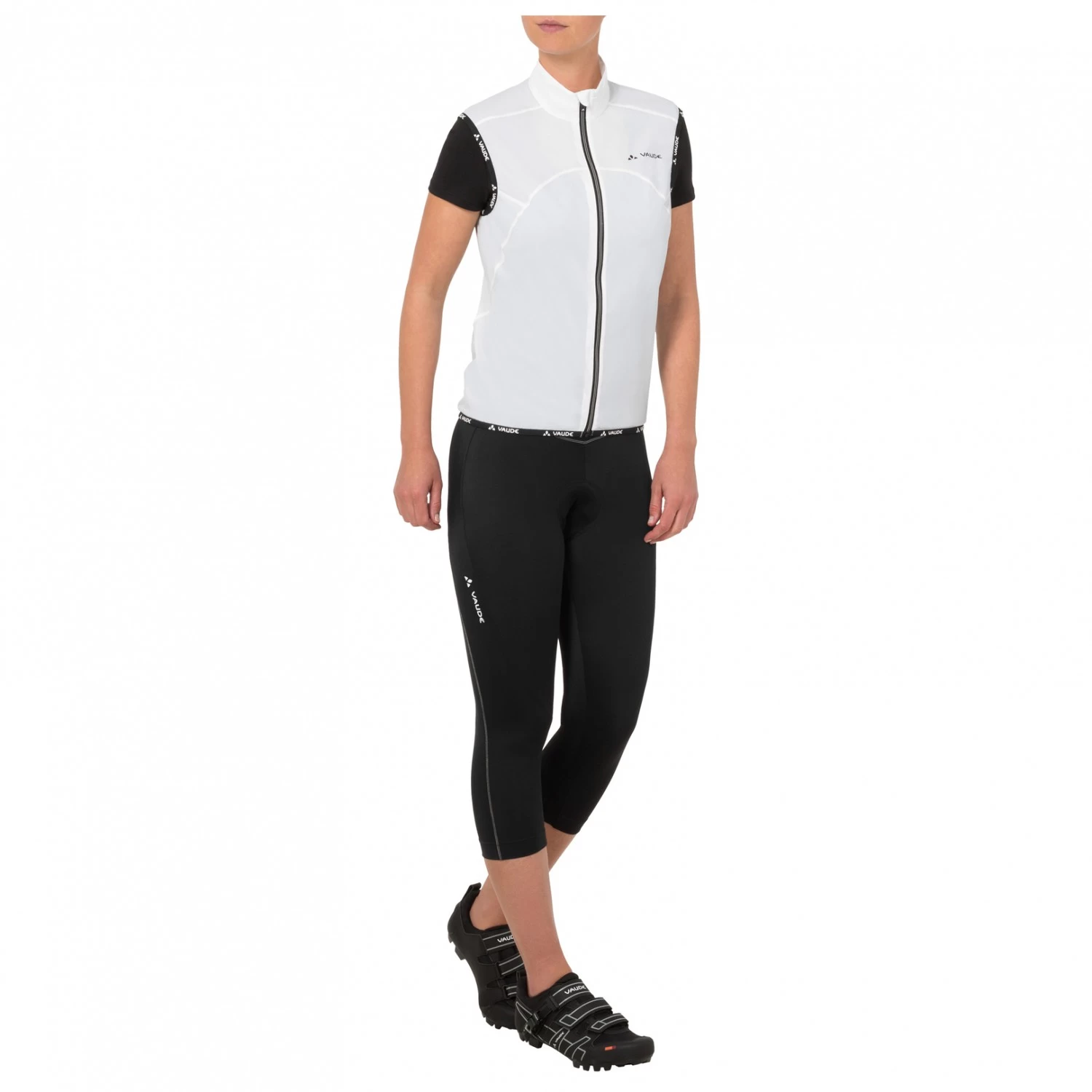 Vaude - Women's Active 3/4 Pants - Cycling bottoms Vaude - Women's Active 3/4 Pants - Cycling Bottoms -Bergfreunde Shop vaude womens active 3 4 pants cycling bottoms detail 3