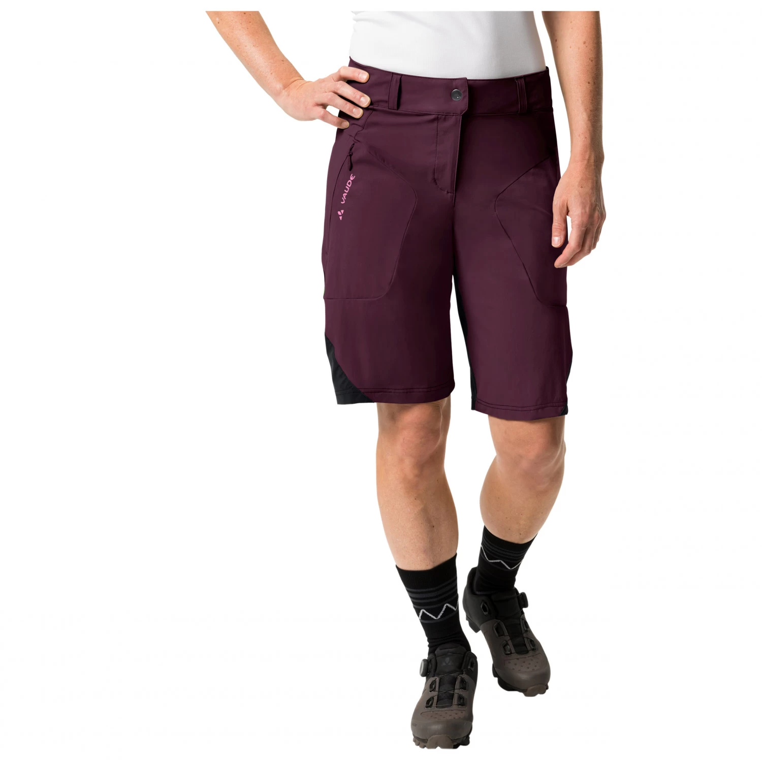 Vaude - Women's Altissimo Shorts II - Cycling bottoms Vaude - Women's Altissimo Shorts II - Cycling Bottoms -Bergfreunde Shop vaude womens altissimo shorts ii cycling bottoms detail 3