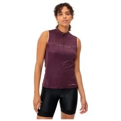 Vaude - Women's Posta Full Zip Tricot SL - Cycling Singlet 4 Vaude - Women's Posta Full Zip Tricot SL - Cycling Singlet -Bergfreunde Shop vaude womens posta full zip tricot sl cycling singlet detail 3