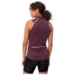 Vaude - Women's Posta Full Zip Tricot SL - Cycling Singlet 5 Vaude - Women's Posta Full Zip Tricot SL - Cycling Singlet -Bergfreunde Shop vaude womens posta full zip tricot sl cycling singlet detail 4