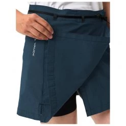 Vaude - Women's Tremalzo Skirt III - Cycling Bottoms -Bergfreunde Shop vaude womens tremalzo skirt iii cycling bottoms detail 5