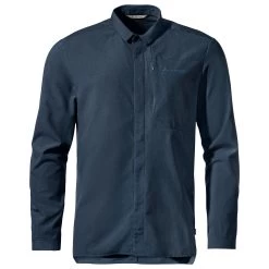 Vaude - Yaras L/S Polo Shirt - Cycling Jersey -Bergfreunde Shop vaude yaras l s polo shirt cycling jersey 1