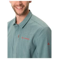 Vaude - Yaras L/S Polo Shirt - Cycling Jersey -Bergfreunde Shop vaude yaras l s polo shirt cycling jersey detail 4