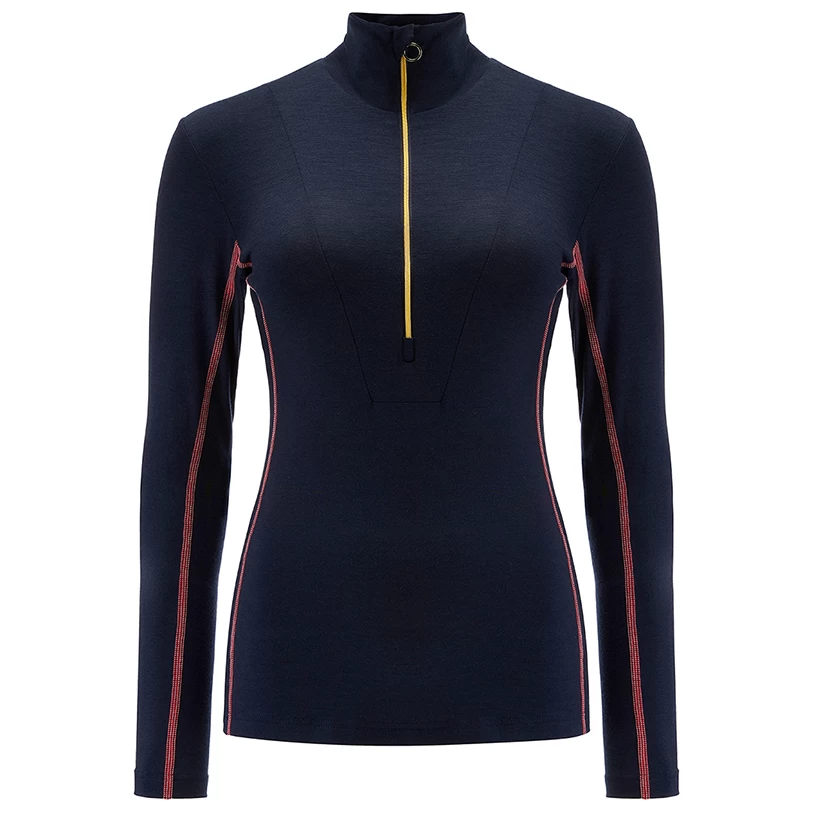 We Norwegians - Women's Snø ZipUp - Merino base layer We Norwegians - Women's Snø ZipUp - Merino Base Layer -Bergfreunde Shop we norwegians womens snoe zipup merino base layer 2